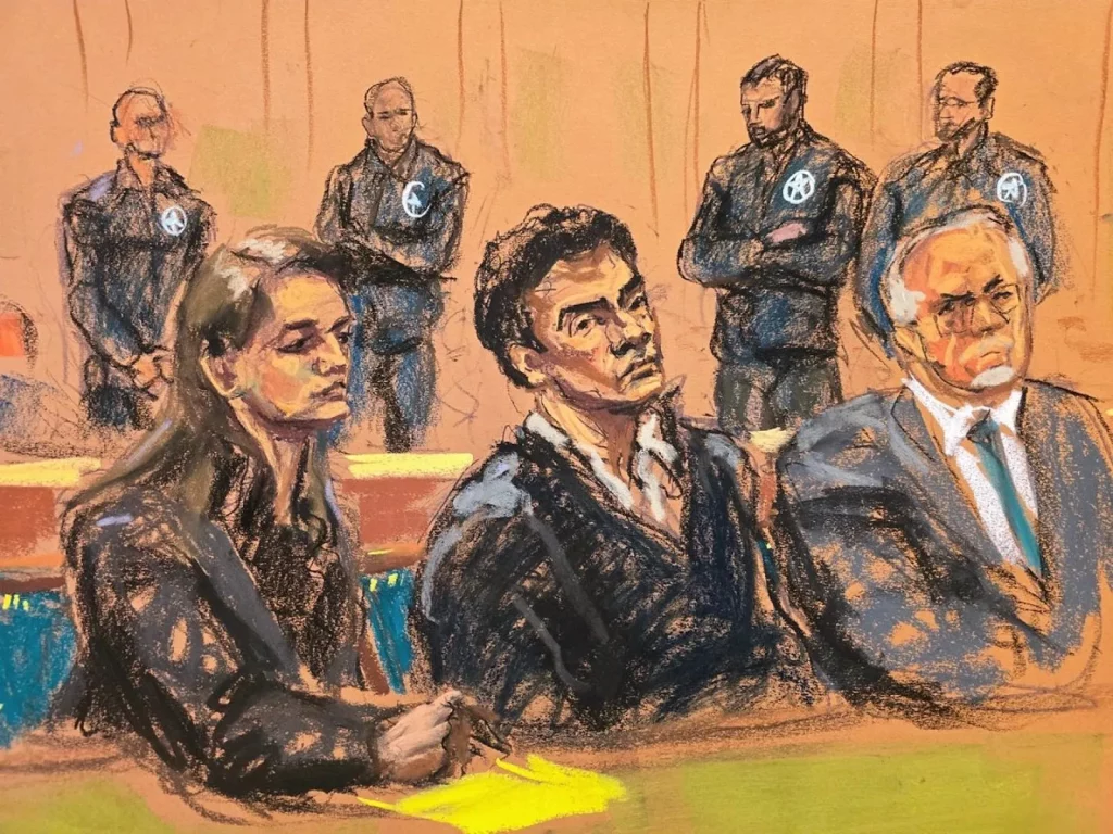 Luigi Mangione Courtroom Sketch